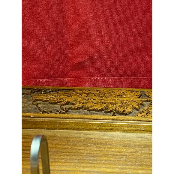 Lasercraft, USA Desktop Organizer Valet Mail Phone Wallet Holder Pine Tree GUC - Picture 7 of 13